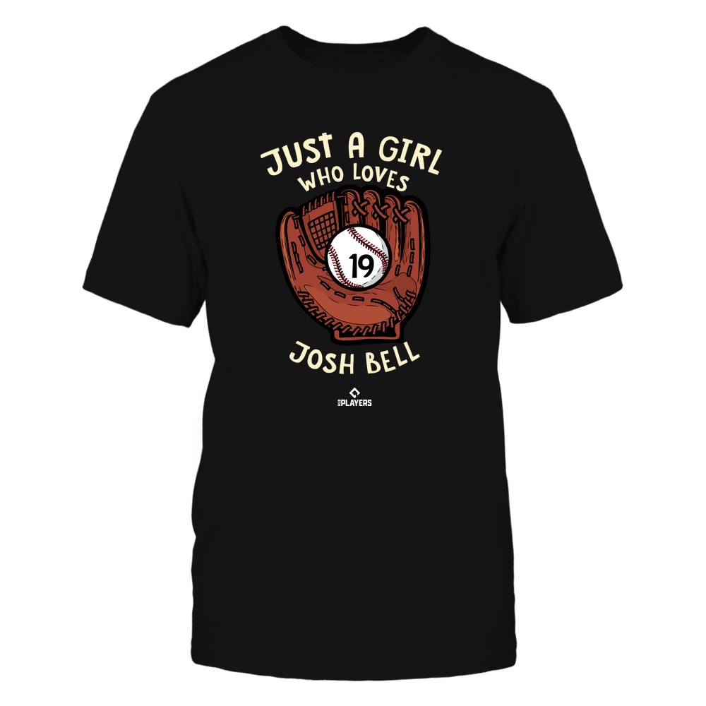 A Girl Who Loves - Josh Bell T-Shirt | Washington Pro Baseball | Ballpark MVP | MLBPA