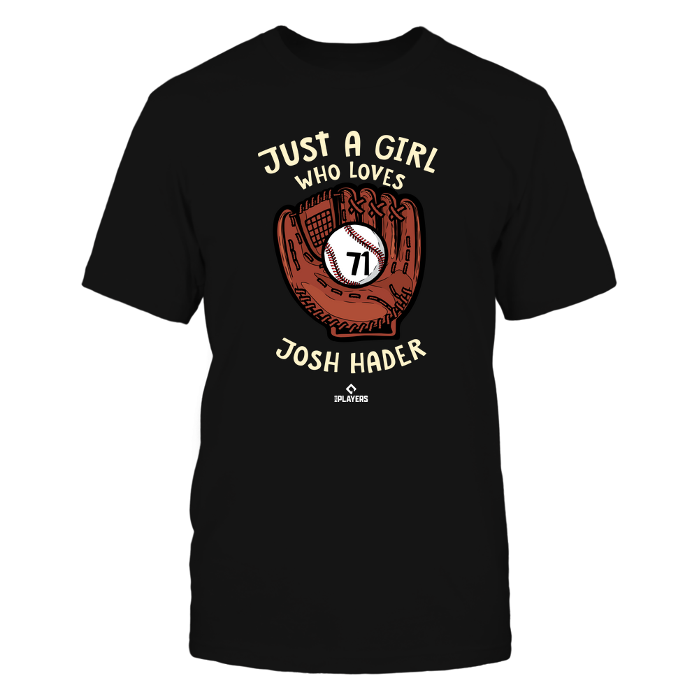 A Girl Who Loves - Josh Hader Tee | Milwaukee Baseball | MLBPA | Ballpark MVP