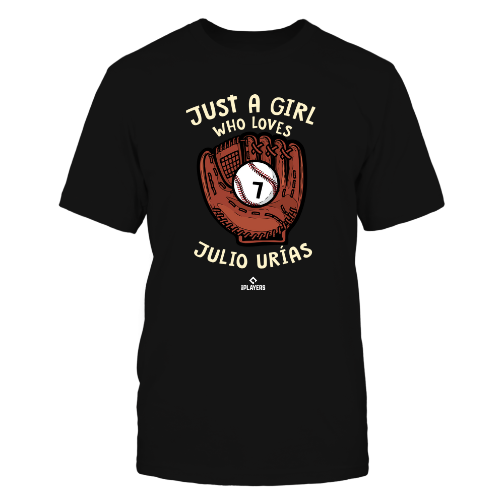 A Girl Who Loves - Julio Urias Shirt | Los Angeles D Major League Baseball | Ballpark MVP | MLBPA