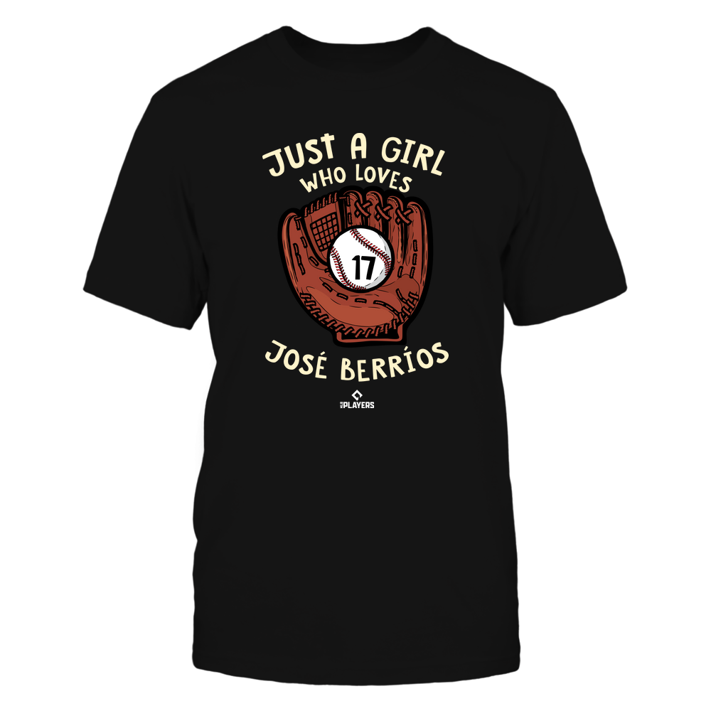 A Girl Who Loves - Jose Berrios Shirt | Toronto Major League Baseball | Ballpark MVP | MLBPA