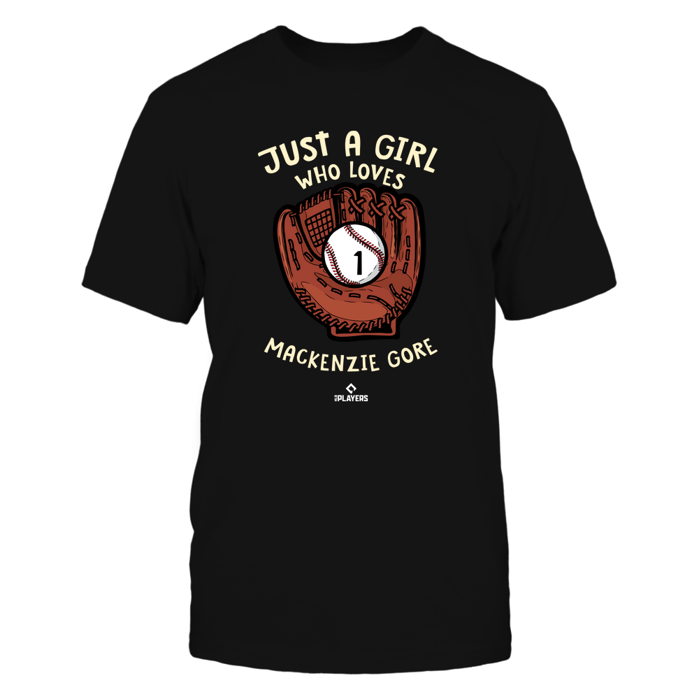 A Girl Who Loves - MacKenzie Gore Shirt | San Diego Major League Baseball | Ballpark MVP | MLBPA