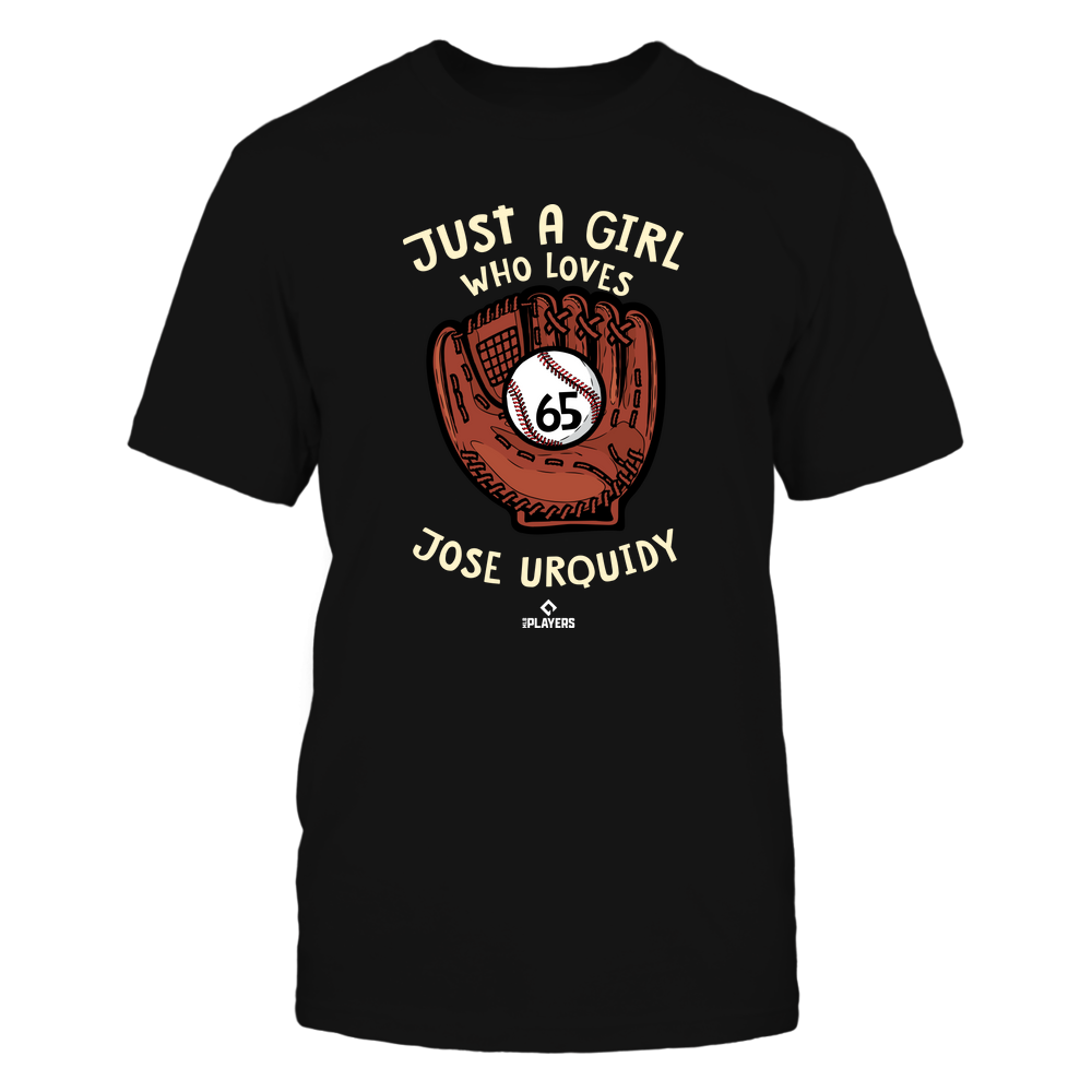 A Girl Who Loves - Jose Urquidy Shirt | Houston Major League Baseball | Ballpark MVP | MLBPA