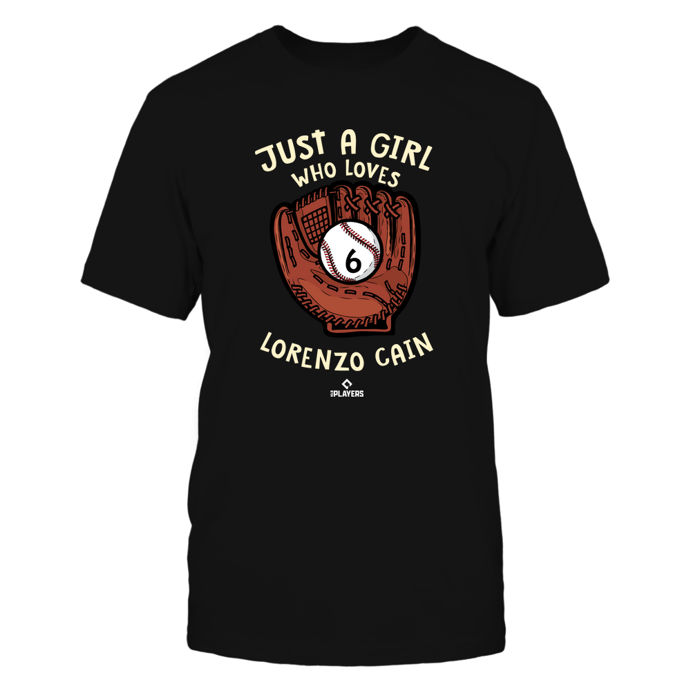 A Girl Who Loves - Lorenzo Cain Tee | Milwaukee Baseball | MLBPA | Ballpark MVP