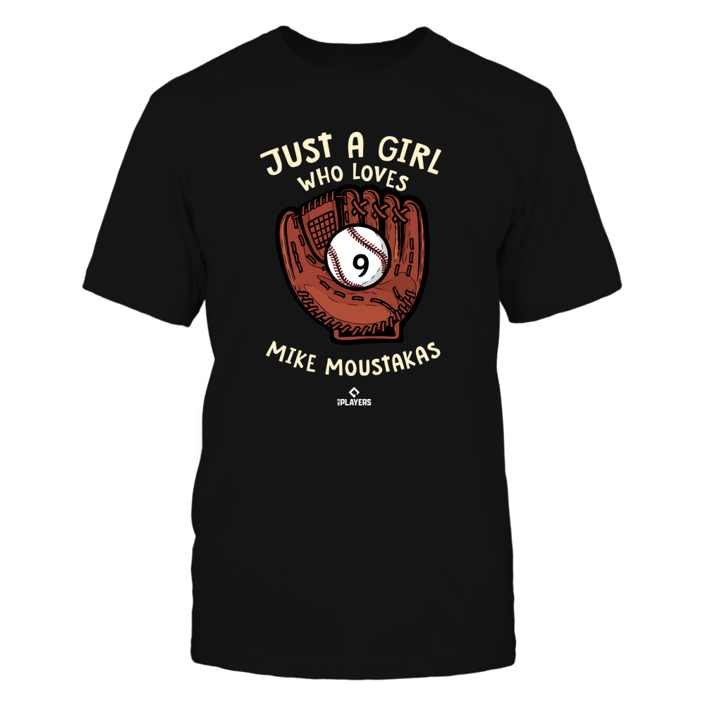 A Girl Who Loves - Mike Moustakas Shirt | Cincinnati Major League Baseball | Ballpark MVP | MLBPA