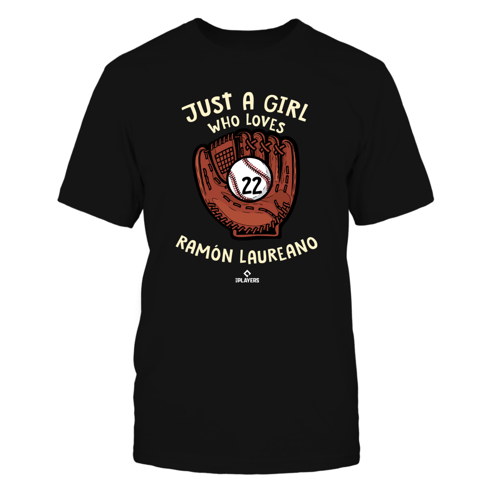 A Girl Who Loves - Ramon Laureano T-Shirt | Oakland Pro Baseball | Ballpark MVP | MLBPA