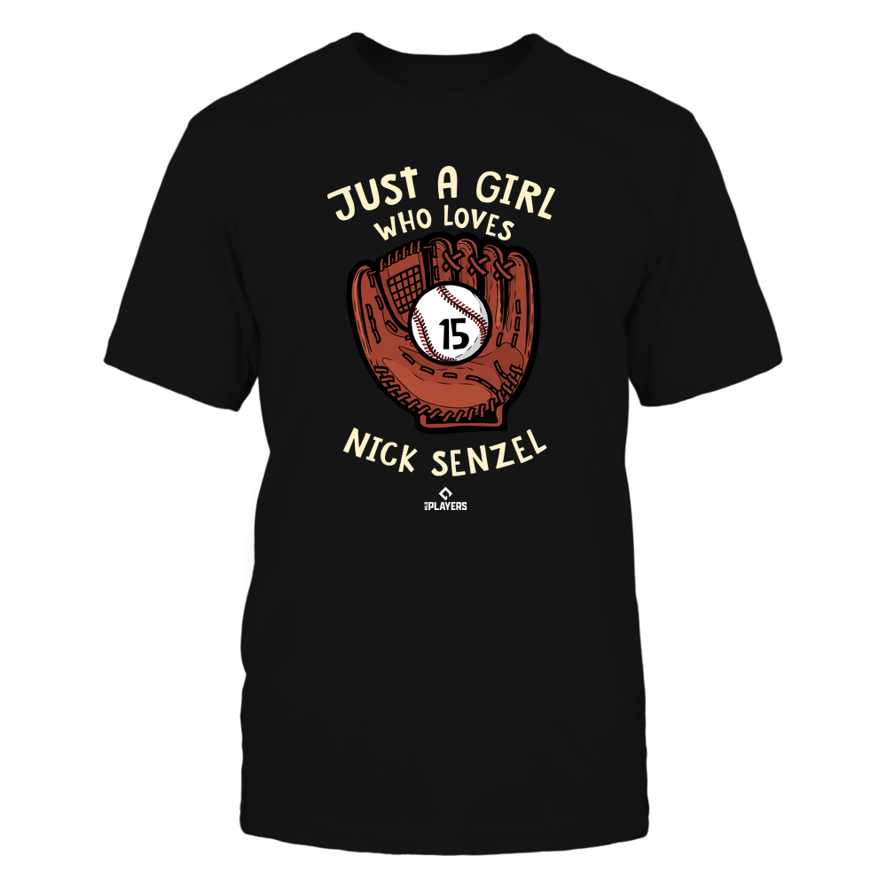 A Girl Who Loves - Nick Senzel T-Shirt | Cincinnati Pro Baseball | Ballpark MVP | MLBPA