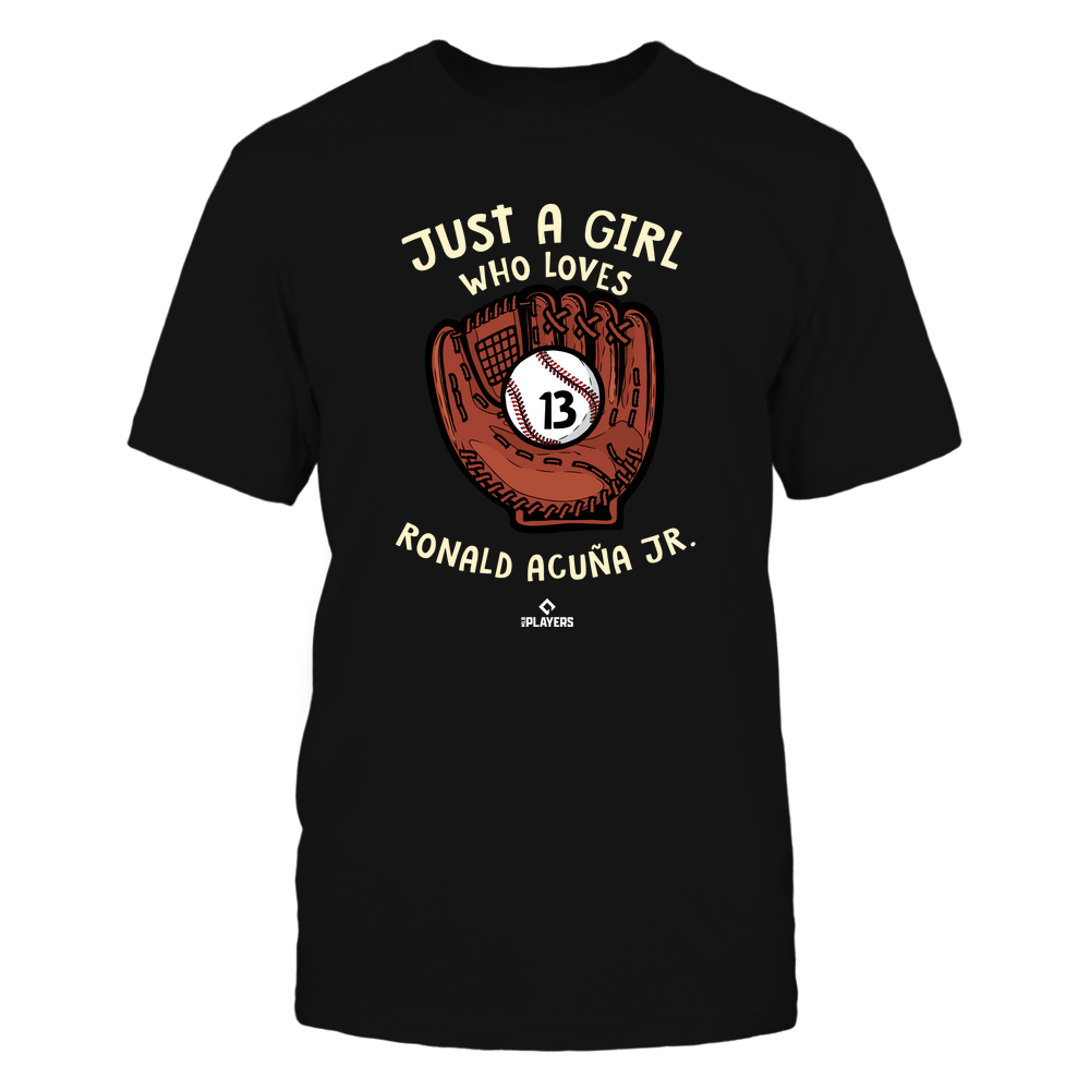 A Girl Who Loves - Ronald Acuna Jr Shirt | Atlanta Major League Baseball | Ballpark MVP | MLBPA