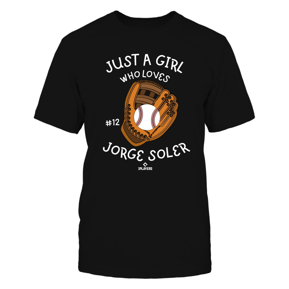 A Girl Who Loves - Jorge Soler Shirt | Atlanta Major League Baseball | Ballpark MVP | MLBPA