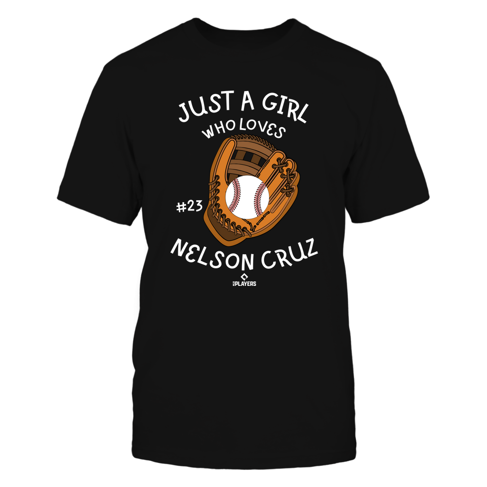 A Girl Who Loves - Nelson Cruz Tee | Tampa Bay Baseball | MLBPA | Ballpark MVP