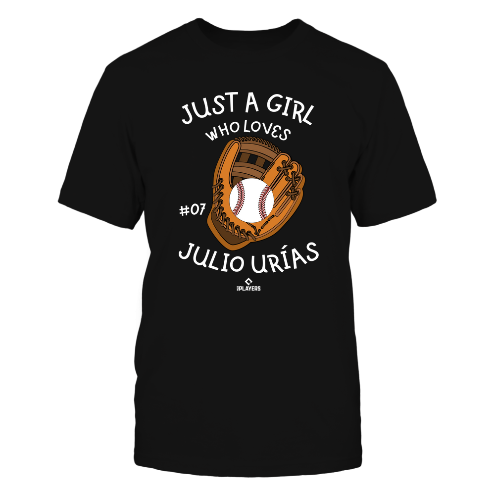 A Girl Who Loves - Julio Urias Shirt | Los Angeles D Major League Baseball | Ballpark MVP | MLBPA