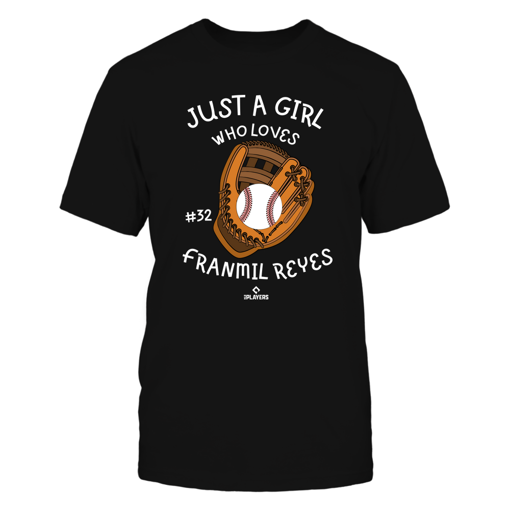 A Girl Who Loves - Franmil Reyes Shirt | Cleveland Major League Baseball | Ballpark MVP | MLBPA