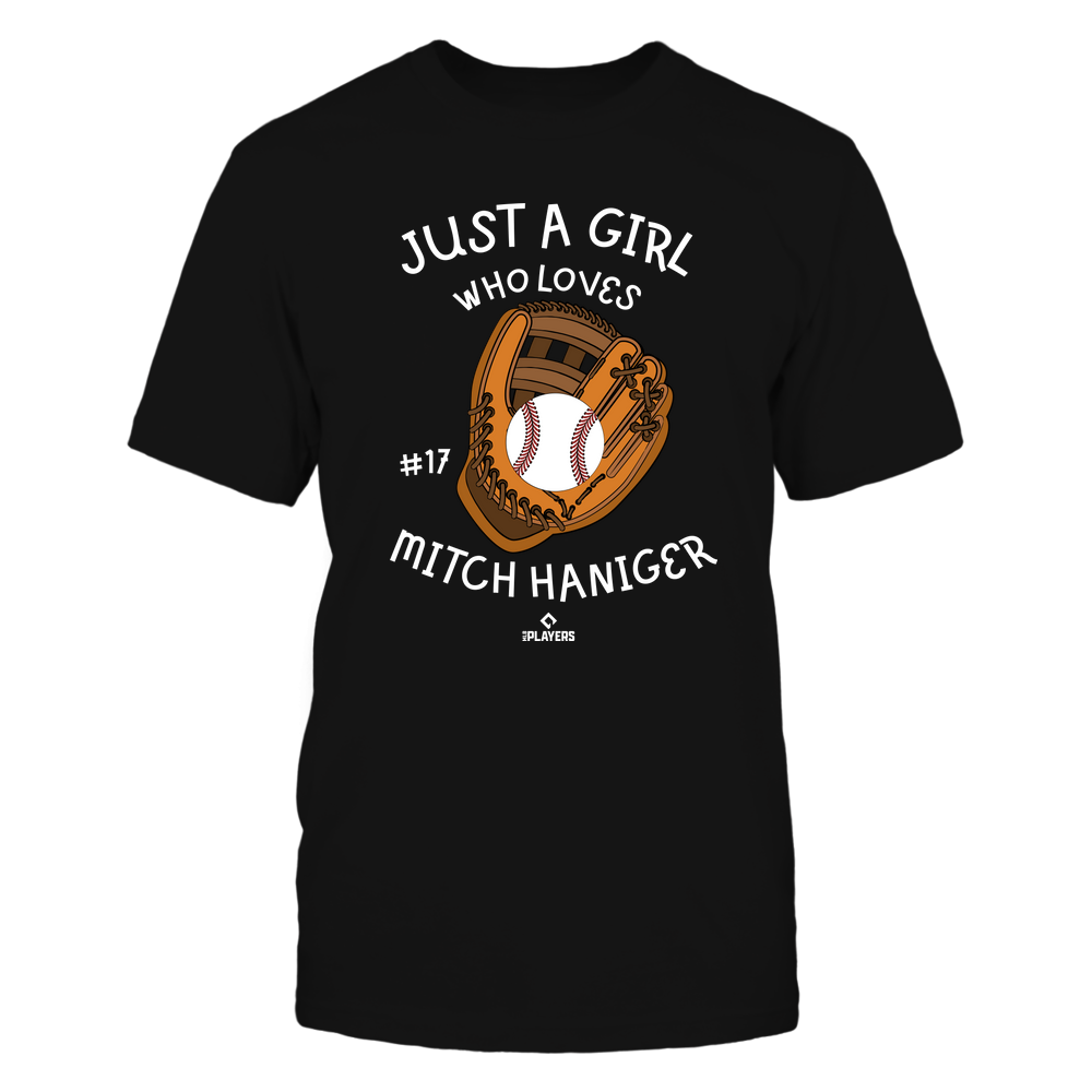 A Girl Who Loves - Mitch Haniger T-Shirt | Seattle Pro Baseball | Ballpark MVP | MLBPA