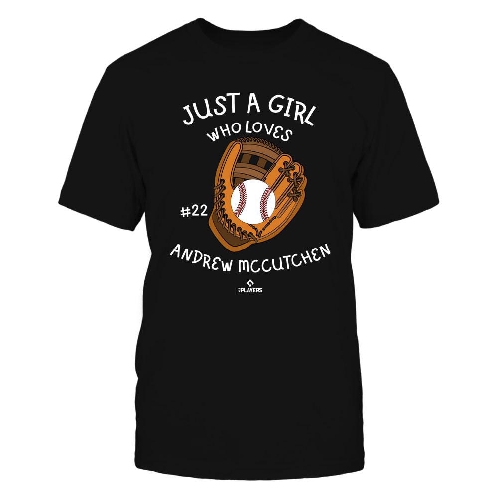 A Girl Who Loves - Andrew McCutchen Tee | Philadelphia Baseball | MLBPA | Ballpark MVP