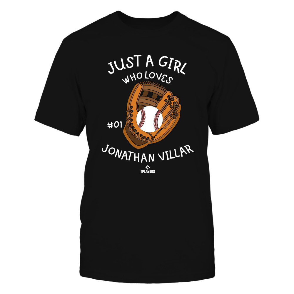 A Girl Who Loves - Jonathan Villar T-Shirt | New York M Pro Baseball | Ballpark MVP | MLBPA