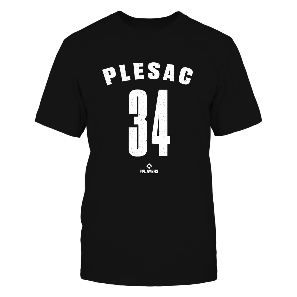 Zach Plesac T-Shirt | Cleveland Pro Baseball | Ballpark MVP | MLBPA