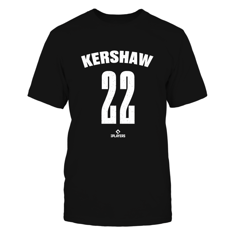 Clayton Kershaw Tee | Los Angeles D Baseball | MLBPA | Ballpark MVP