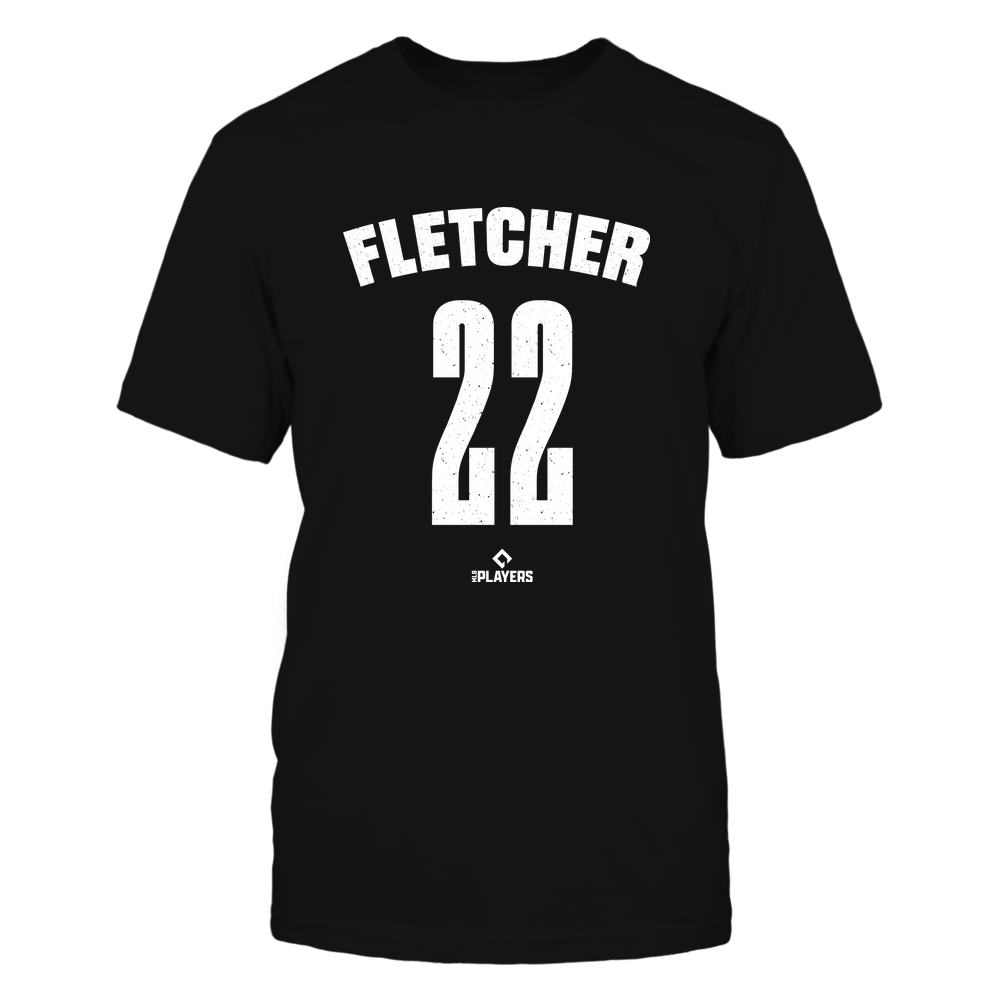 David Fletcher Shirt | Los Angeles A Major League Baseball | Ballpark MVP | MLBPA