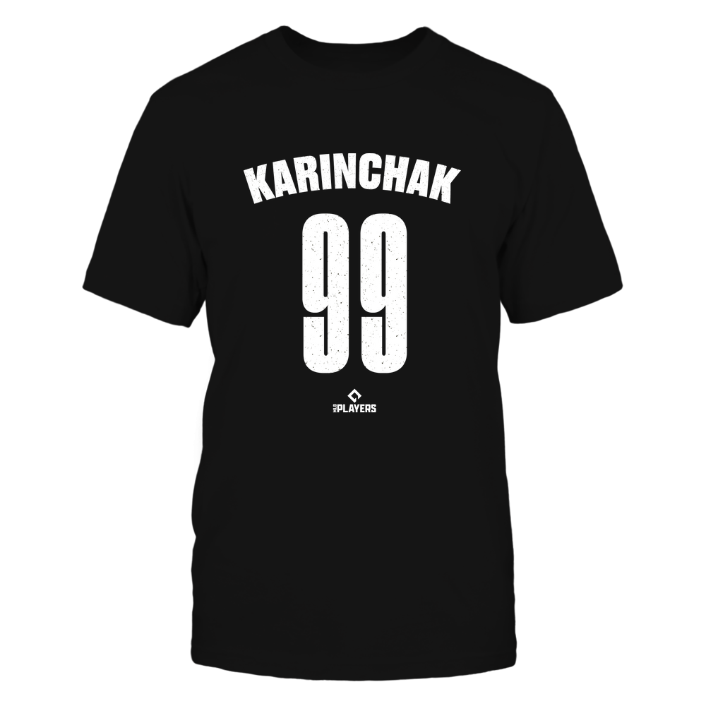 James Karinchak T-Shirt | Cleveland Pro Baseball | Ballpark MVP | MLBPA