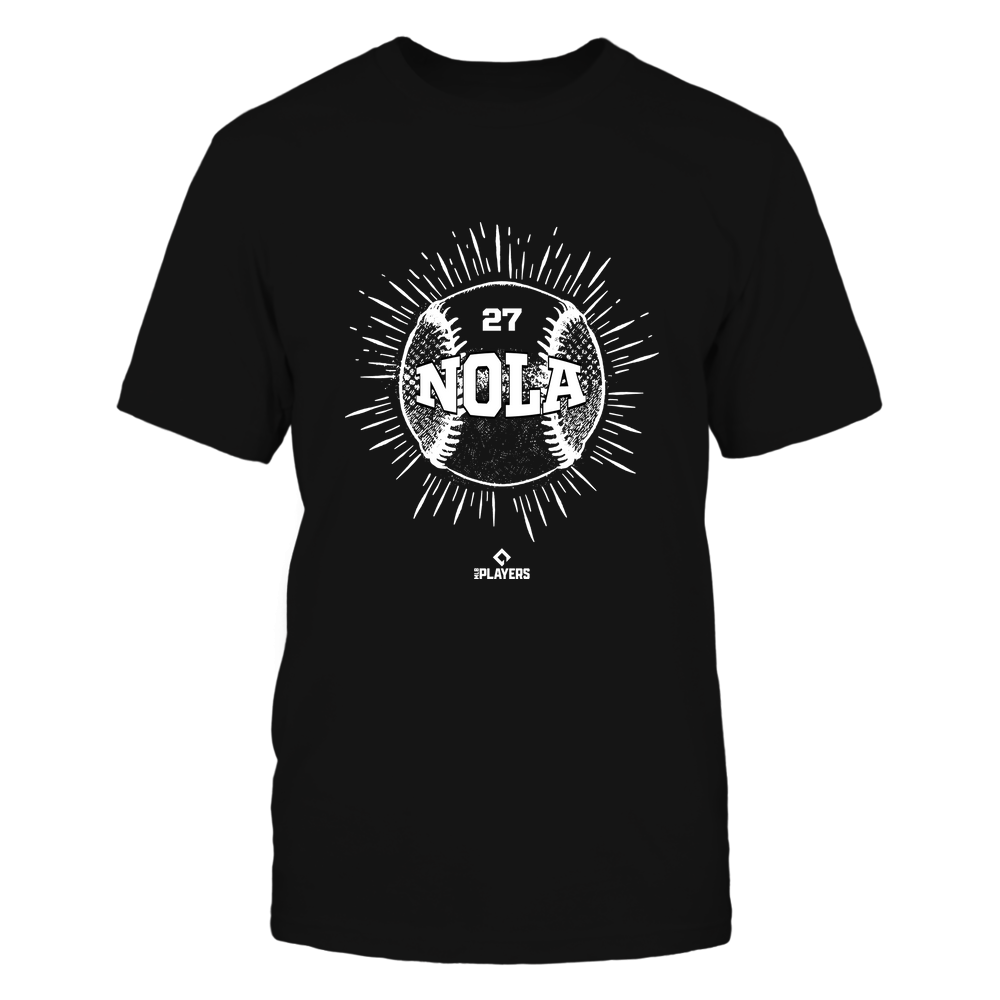 Aaron Nola Tee | Philadelphia Baseball | MLBPA | Ballpark MVP