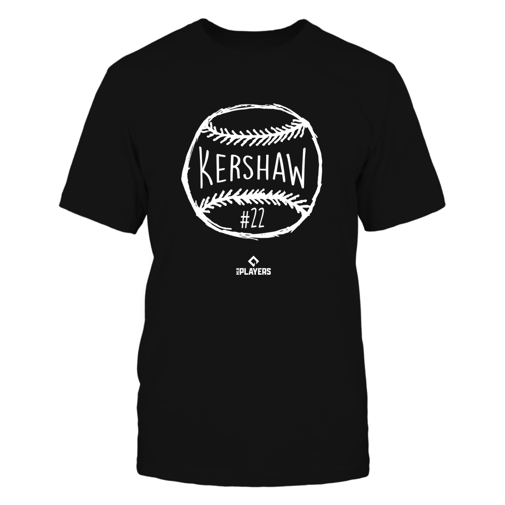 Clayton Kershaw Tee | Los Angeles D Baseball | MLBPA | Ballpark MVP