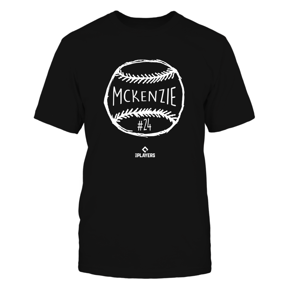 Triston McKenzie T-Shirt | Cleveland Pro Baseball | Ballpark MVP | MLBPA
