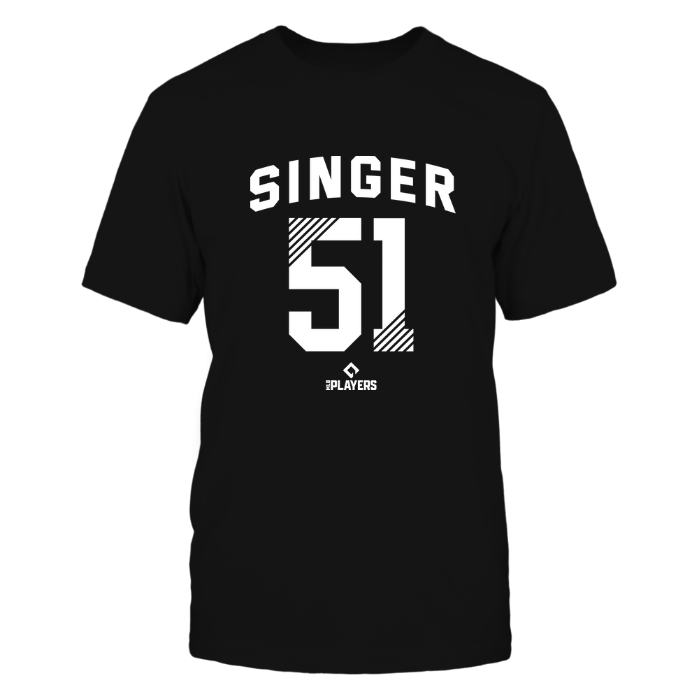 Brady Singer T-Shirt | Kansas Pro Baseball | Ballpark MVP | MLBPA