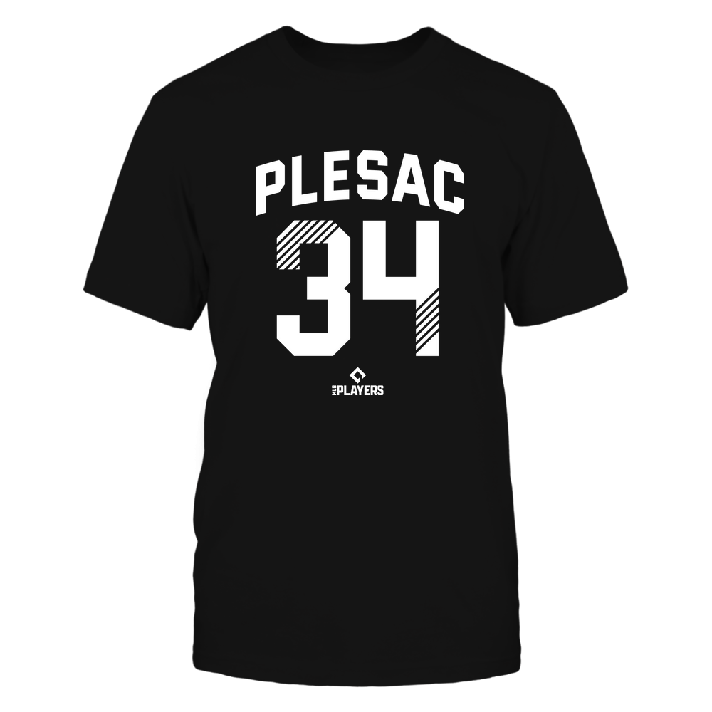 Zach Plesac T-Shirt | Cleveland Pro Baseball | Ballpark MVP | MLBPA