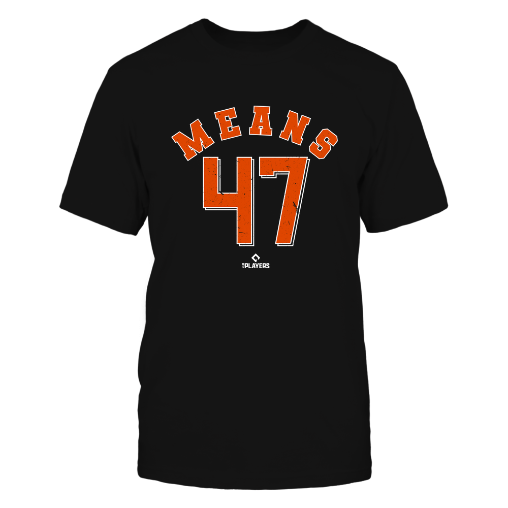 John Means Shirt | Baltimore Major League Baseball | Ballpark MVP | MLBPA