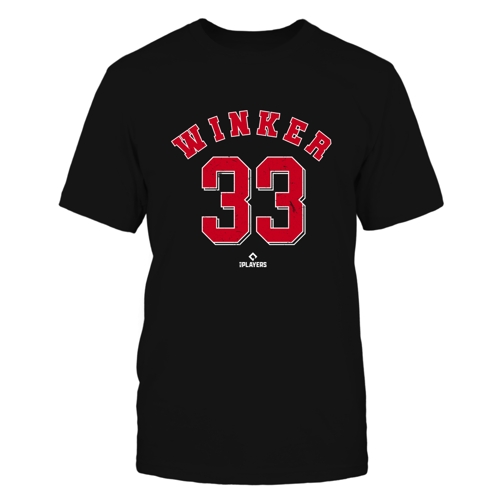 Jesse Winker Shirt | Cincinnati Major League Baseball | Ballpark MVP | MLBPA