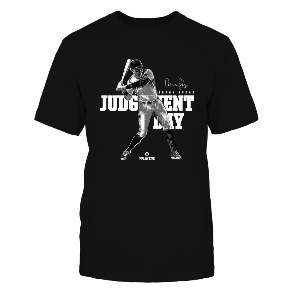 Judgement Day - Aaron Judge T-Shirt | New York Y Pro Baseball | Ballpark MVP | MLBPA