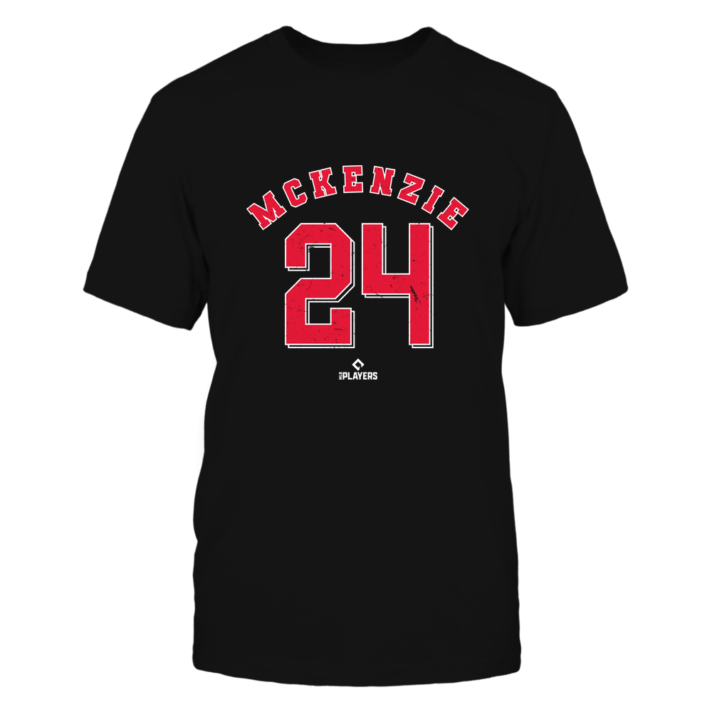 Triston McKenzie T-Shirt | Cleveland Pro Baseball | Ballpark MVP | MLBPA