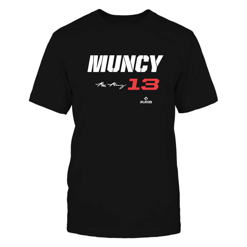 Max Muncy T-Shirt | Los Angeles D Pro Baseball | Ballpark MVP | MLBPA