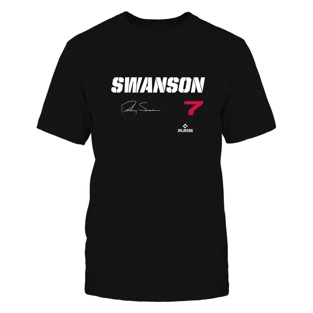 Dansby Swanson Tee | Atlanta Baseball | MLBPA | Ballpark MVP