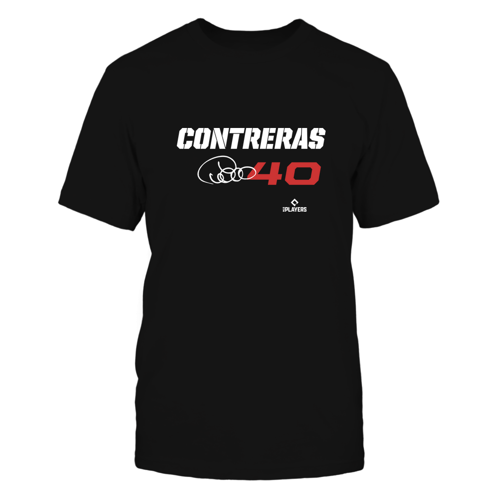 Willson Contreras T-Shirt | Chicago C Pro Baseball | Ballpark MVP | MLBPA