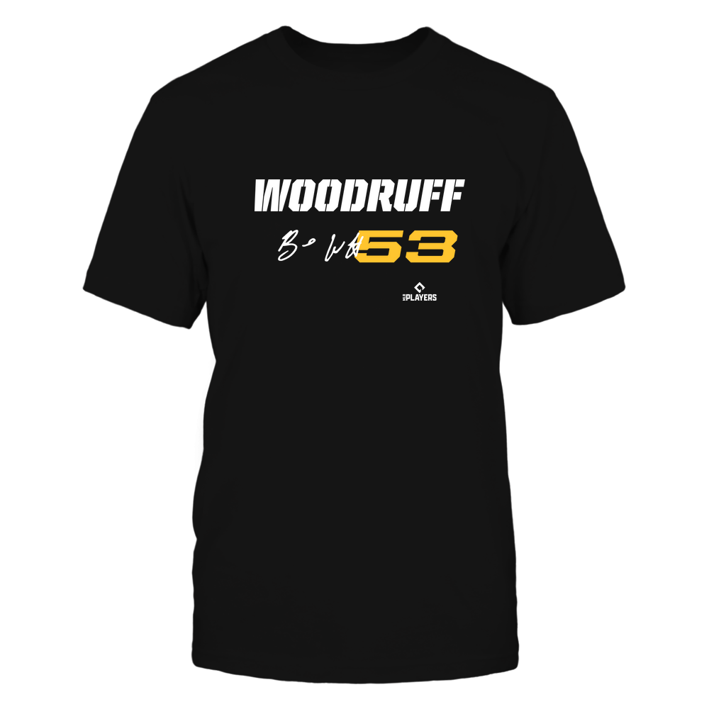 Brandon Woodruff Tee | Milwaukee Baseball | MLBPA | Ballpark MVP