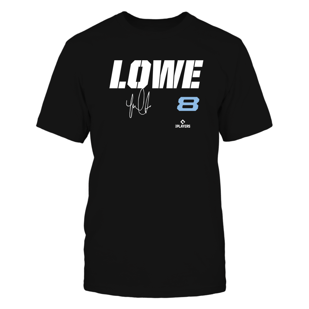 Brandon Lowe Tee | Tampa Bay Baseball | MLBPA | Ballpark MVP