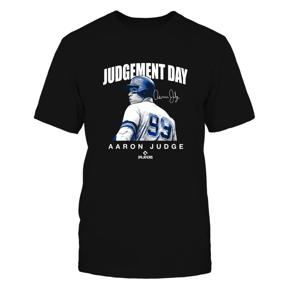 Judgement Day - Aaron Judge T-Shirt | New York Y Pro Baseball | Ballpark MVP | MLBPA