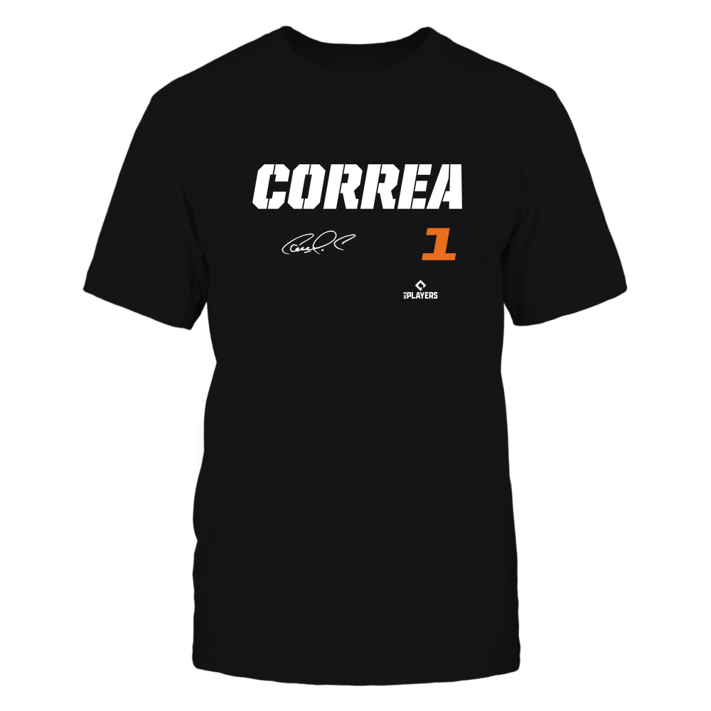 Carlos Correa Tee | Houston Major League Baseball | Ballpark MVP | MLBPA