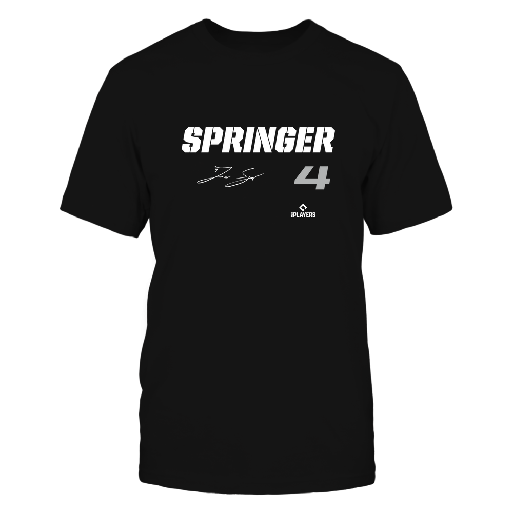 George Springer Tee | Toronto Major League Baseball | Ballpark MVP | MLBPA