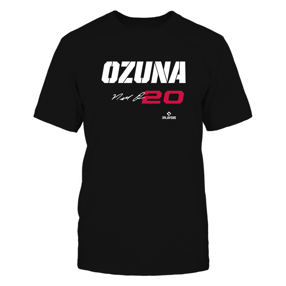 Marcell Ozuna Tee | Atlanta Major League Baseball | Ballpark MVP | MLBPA