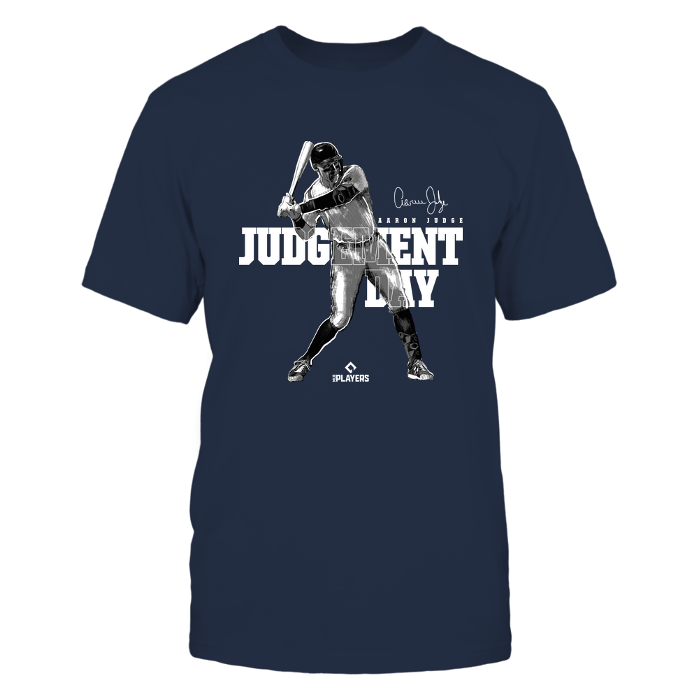 Judgement Day - Aaron Judge T-Shirt | New York Y Pro Baseball | Ballpark MVP | MLBPA