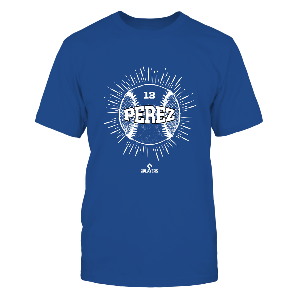 Salvador Perez Tee | Kansas Baseball | MLBPA | Ballpark MVP