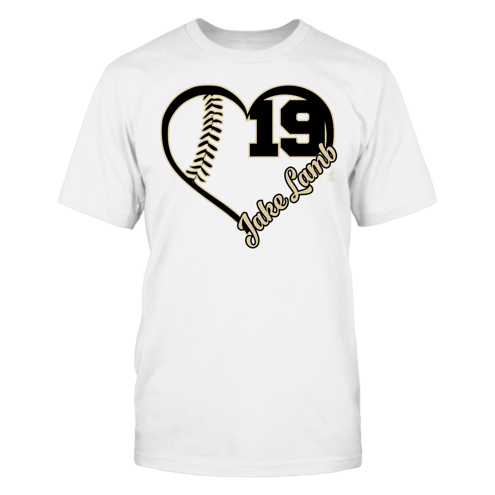 Heart Team - Jake Lamb Shirt | Major League Baseball | Ballpark MVP | MLBPA