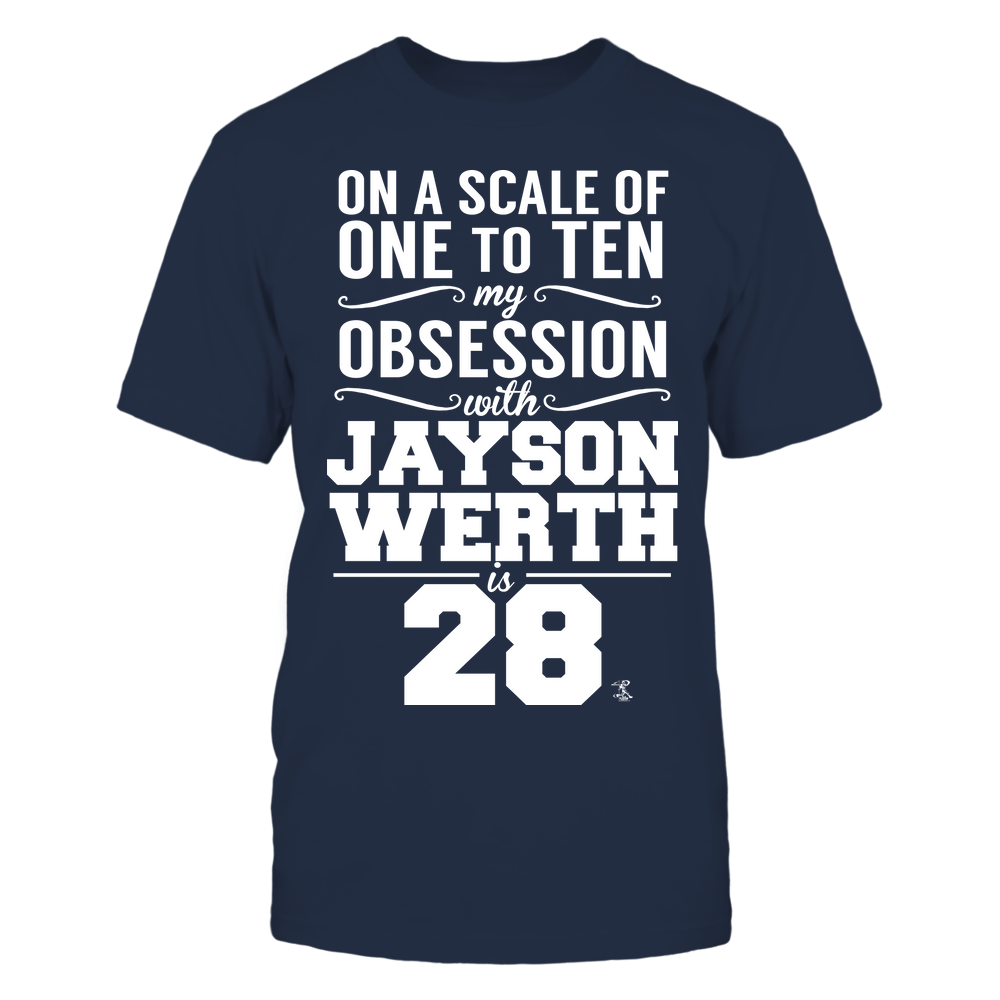 Obsession Level - Jayson Werth Shirt | Washington Major League Baseball | Ballpark MVP | MLBPA