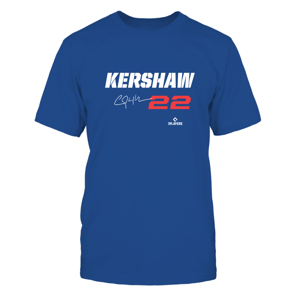 Clayton Kershaw T-Shirt | Los Angeles D Pro Baseball | Ballpark MVP | MLBPA