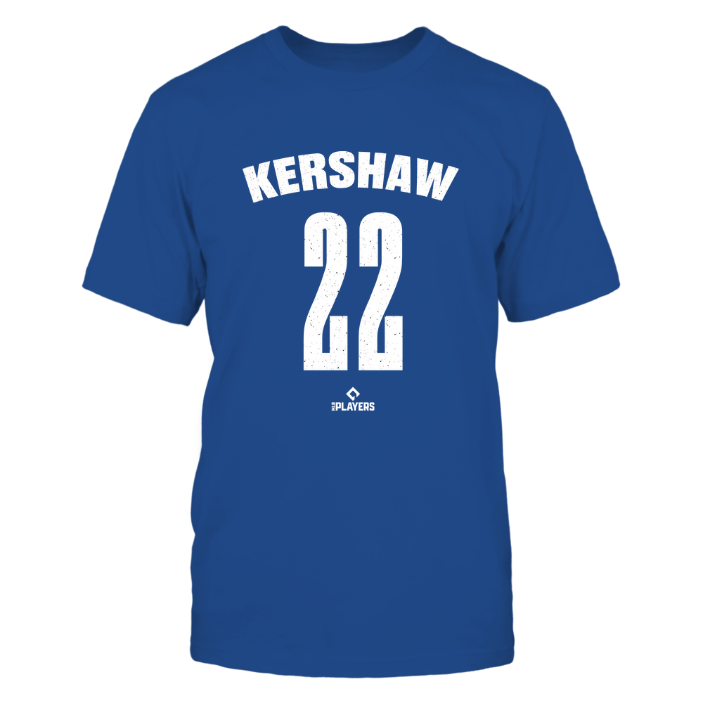 Clayton Kershaw Tee | Los Angeles D Baseball | MLBPA | Ballpark MVP