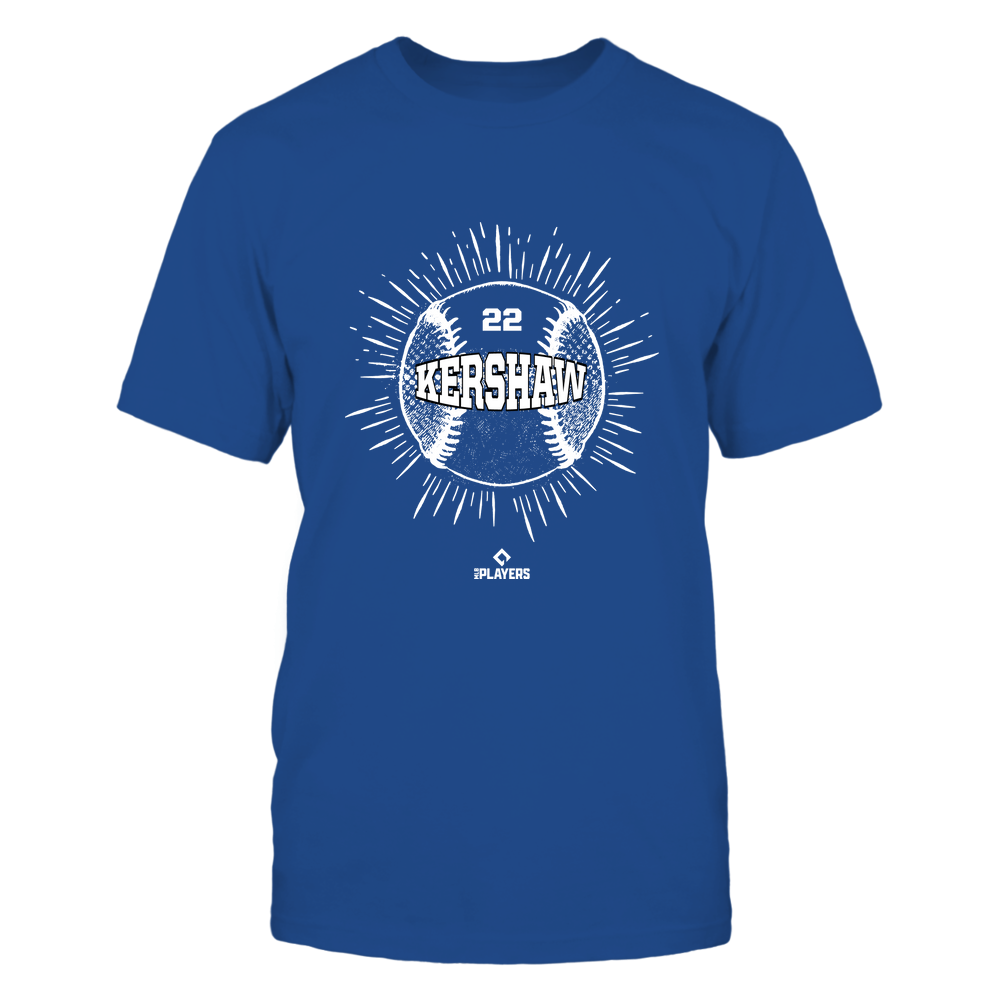 Clayton Kershaw T-Shirt | Los Angeles D Pro Baseball | Ballpark MVP | MLBPA