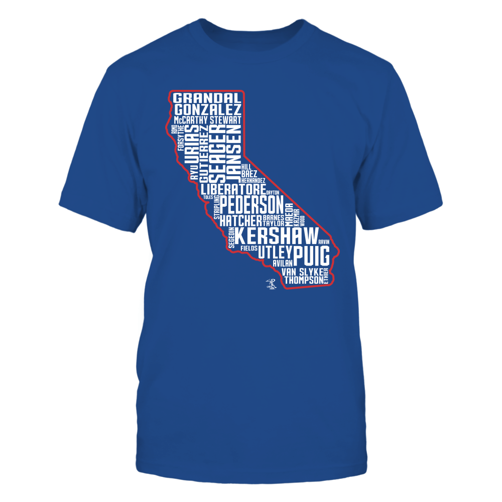 Clayton Kershaw T-Shirt | Los Angeles D Pro Baseball | Ballpark MVP | MLBPA