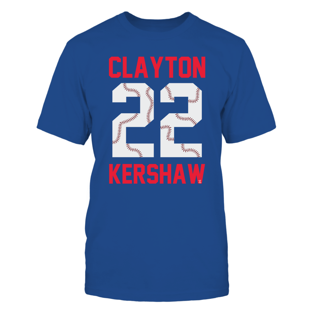 Clayton Kershaw Tee | Los Angeles D Baseball | MLBPA | Ballpark MVP