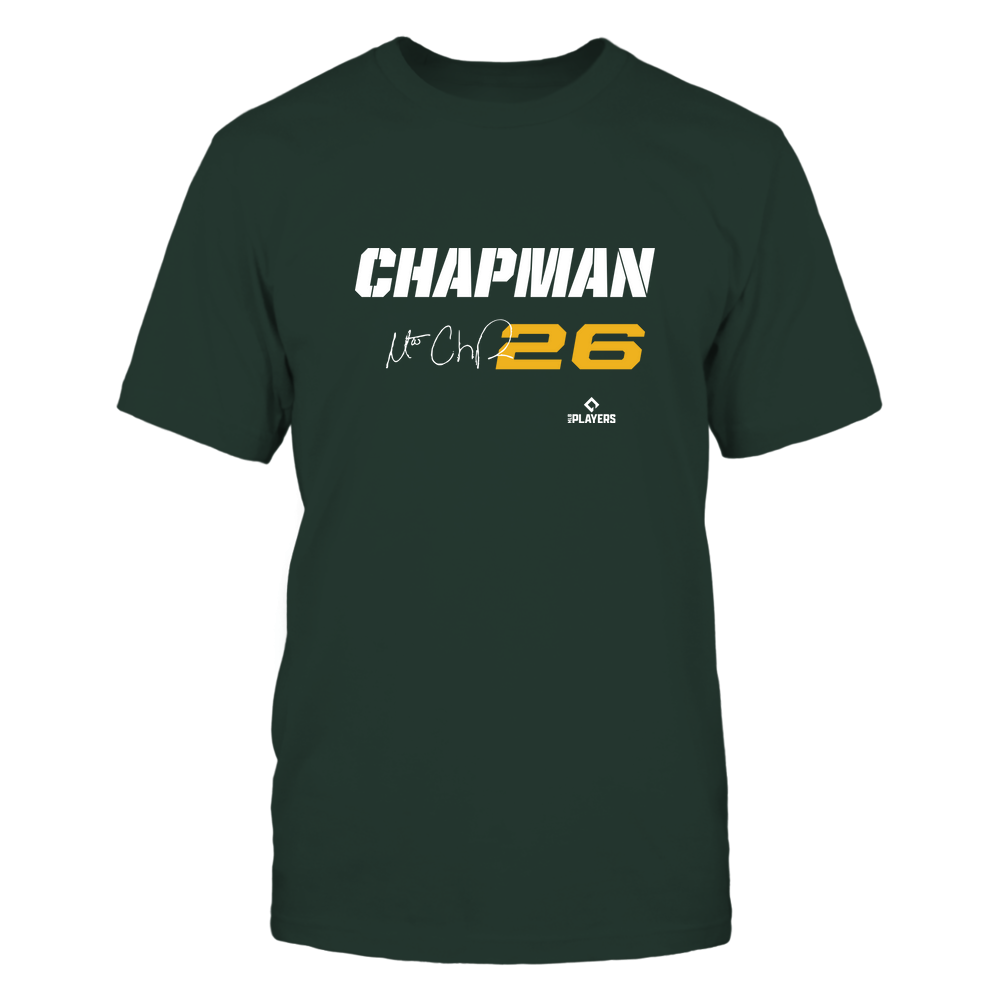 Matt Chapman Tee | Oakland Pro Baseball | Ballpark MVP | MLBPA